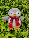 Galaxy Corporation Snow Penguin Teddy Bear Plush Soft Toy Cute Kids Birthday Animal Baby Boys/Girls  - 35 cm