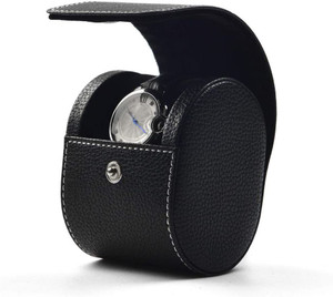 Galaxy Craft Single slot leatherette watchcase black