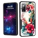 for Galaxy S20 FE 5G Case,Dual Layer Shockproof Heavy Duty Full Body Protection Tough Rugged Durable Protective Cell Phone Cover for Samsung Galaxy S20 FE 5G 2022,Tropical Flower