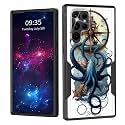 for Galaxy S23 Ultra Case,Dual Layer Shockproof Heavy Duty Full Body Protection Tough Rugged Durable Protective Cell Phone Cover for Samsung Galaxy S23 Ultra 6.8",Cute Octopus
