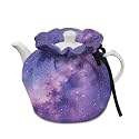Galaxy Space Tea Cosy Thermal Insulation Washable Teapot Cozy Breakfast Warmer Insulated Kettle Cover for Home Kitchen Decor Tea Cozies