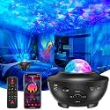 TEKCOOL Plastic Galaxy Star LED Projector Night Lamp for Bedroom | Astronaut Space Projector Night Light for Kids | with Bluetooth Music Speaker & Remote