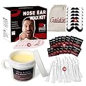 Nose Wax Kit, Nose & Ear Hair Removal, 30pcs Nose Wax Sticks