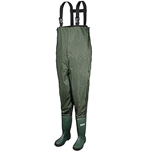 Galeton 13114-10-GR Repel Footwear Chest Wader Boots