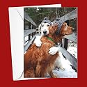Galison Puppy Love – Notecard Set Featuring Adorable Holiday Dogs 20 Cards And 21 Envelopes