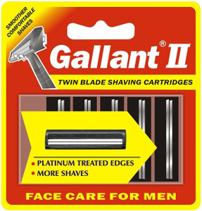 Gallant II Shaving Blade Cartridges Pack of