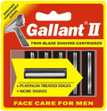Gallant II Shaving Blade Cartridges Pack of