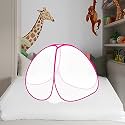 Foldable Baby Mosquito Net for 0 to 36 Months Year Old Baby with 3ft x 3ft x 2.5ft Size (Baby Pink)