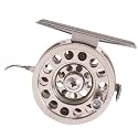 Quick Release Fly Fishing Reel Aluminum Alloy Silver Lightweight