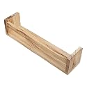 GALPADA Wall Mount Spice Rack Shelf Wooden Multifunctional Kitchen Storage