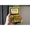 Game Boy Advance SP IPS Display Clear Yellow
