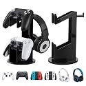 Game Controller Stand Universal Holder for Headset 2 Tier Controller Stand Headphone Stands Acrylic Gamepad Holder