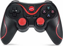 gamenophobia Gen X3 Bluetooth Wireless Gaming Controller, Joystick Gamepad Computer Game  Motion Controller (Black, Red, For PC)