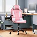 Gamer Chair Ergonomic Gaming Chairs for Adults Comfortable Desk Chair Computer Chair Computer Chairs Video Game Chair for Adults Chair Gaming with Lumbar Support and Headrest