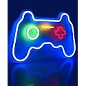 Gamer Neon Sign, LED Game Neon Sign for Teen Boy Room Decor, Gamepad Light Game Room Wall Decor, Gaming Controller NeonSigns, Best Gamer Gifts for Boys, Kids