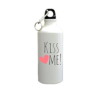 gyming motivational quotes working hard for booty sipper printed sipper bottle 600mlaluminium