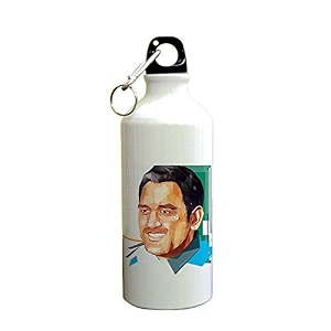 gyming motivational quotes working hard for booty sipper printed sipper bottle 600mlaluminium