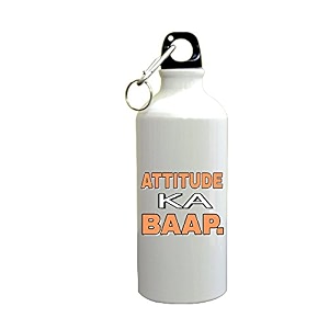 gyming motivational quotes working hard for booty sipper printed sipper bottle 600mlaluminium