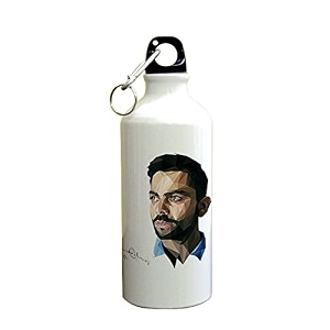 gyming motivational quotes working hard for booty sipper printed sipper bottle 600mlaluminium
