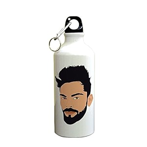gyming motivational quotes working hard for booty sipper printed sipper bottle 600mlaluminium