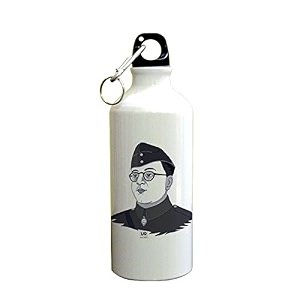 gyming motivational quotes working hard for booty sipper printed sipper bottle 600mlaluminium
