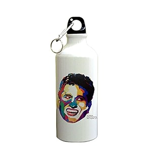gyming motivational quotes working hard for booty sipper printed sipper bottle 600mlaluminium