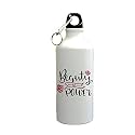 Gyming Motivational Quotes Working Hard for Booty Sipper Printed Sipper Bottle (600ml,Aluminium)