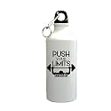 Gyming Motivational Quotes Working Hard for Booty Sipper Printed Sipper Bottle (600ml,Aluminium)