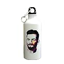 Gyming Motivational Quotes Working Hard for Booty Sipper Printed Sipper Bottle (600ml,Aluminium)