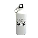 Gyming Motivational Quotes Working Hard for Booty Sipper Printed Sipper Bottle (600ml,Aluminium)