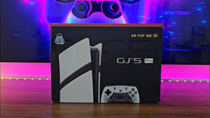 gamesoul gs5 pro retro game console gaming console for tv old video game for kids best gift  fun all ages 64 gb with with 30000 games like gta  tekken 53 simulators for psp games