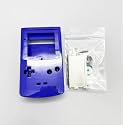 Replacement Full Housing Shell Case Cover Pack with Buttons for Gameboy Color GBC Repair Part- Dark Blue