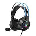 Headphoe X15 Pro Designed for Pc, PlayStation, Mobile All Kinds of Games - Over Ear, Black