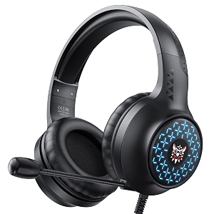 headphoe x7 led designed for pc playstation mobile all kinds of games - over ear black