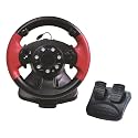 ZOOMELLA Gaming Racing Simulator Vibration PC Steering Wheel & Pedal for PS3/PS2| Controllers & Attachments|Video Games & Consoles