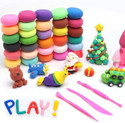 GAMLOID Bouncing clay 12 Colors Air Dry Modeling Soft Different Present Children Toy