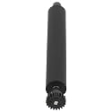 GANAZONO Thermal Paper Feed Roller and Rubber Printer Roller Replacement for Pos Machines – 2.6" 21-Tooth Black Gear, Compatible with Newland Me31 Payment Terminals