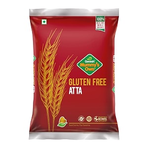 ganesh gluten free atta 1 kg  perfect for chapatis rotis and baking  wholesome amp healthy flour