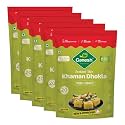 Ganesh khaman dhokla 200 gram (pack of 5) mix instant breakfast mix quick breakfast instant ready to cook mix pure veg indian snack mix