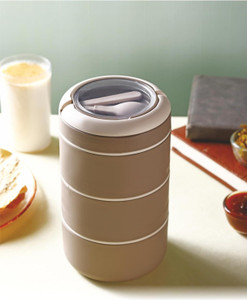 Ganesh Smart Stack 3 Layer Protable Lunch