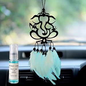 Ganesha Car Hanging Dream Catcher with Free