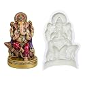 Ganesha Idol Making Mold///Mould – Hight 7.5 inch Art Sculpture Mould for Clay, and Eco-Friendly Idols