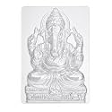 Ganesha Idol Making Mould Using Shadu Mati, Terracotta Clay | Reusable Transparent Mould, Made with Ecofriendly PET Material (Pack of 1, Ganesh Mold)