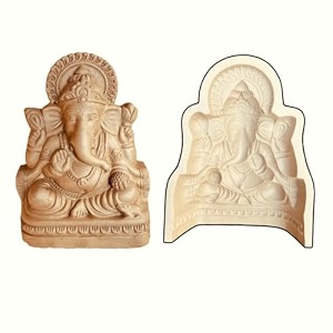ganesha making moldmould hight85 inch x 65 inch