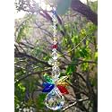 GA Glass Crystal Car Hanging Suncatcher Beautiful Super Sparkling K9 A3