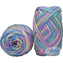 M.G ENTERPRISE GlowingStar Icey PinkSoft Wool Yarn 500 for Crochet Supplies, Knitting &amp; DIY Craft
