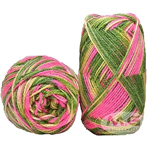 ganga g-ball blue lily 400 gm wool ball hand knitting woolart craft soft fingering crochet hook yarn needle knitting yarn thread dyed oc