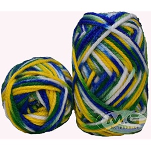 ganga knitting yarn thick chunky wool parrot 400 gm best used with knitting needles crochet needles wool yarn for knitting by gang p qe