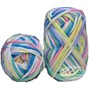 Ganga Knitting Yarn Thick Chunky Wool, Bluelily 500 gm Best Used with Knitting Needles, Crochet Needles Wool Yarn for Knitting. by Gang A BG