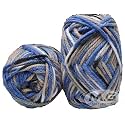 Ganga Knitting Yarn Thick Chunky Wool, Bell Flower 300 gm Best Used with Knitting Needles, Crochet Needles Wool Yarn for Knitting. by Gang S TE
